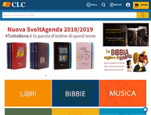 Tablet Screenshot of clcitaly.com